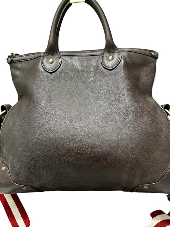 Bally Talinda Zipper Top Tote with Calfskin  Leather - Picture 6 of 12